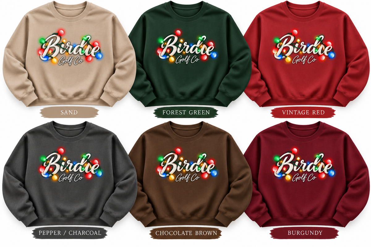 Limited Edition Birdie Golf CO Christmas Sweatshirt