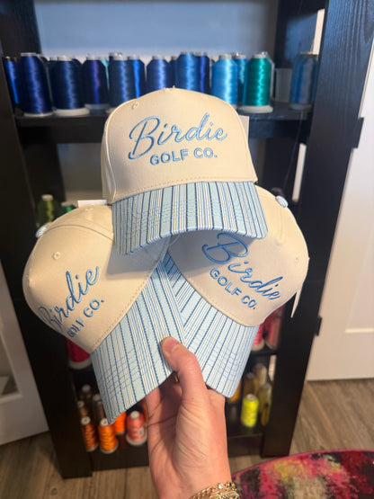 Birdie Golf Co Blue Stripe Hat