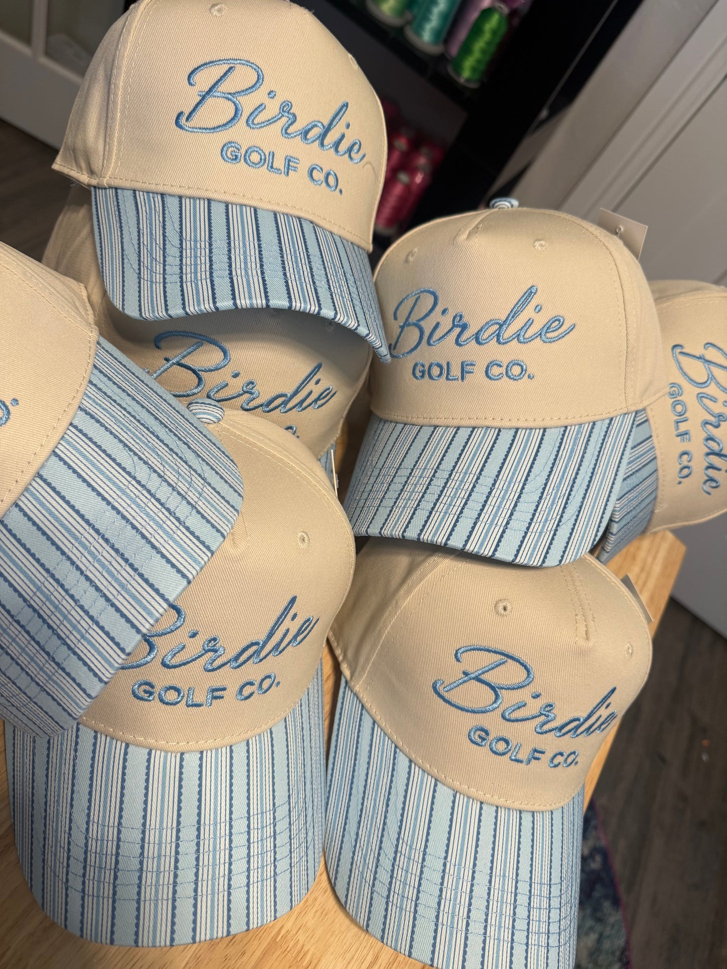 Birdie Golf Co Blue Stripe Hat
