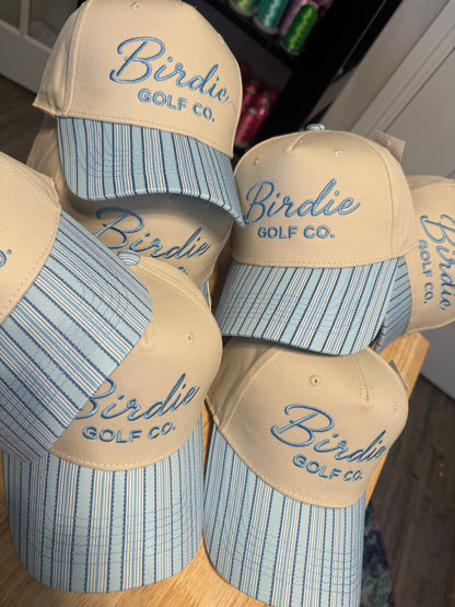 Birdie Golf Co Blue Stripe Hat