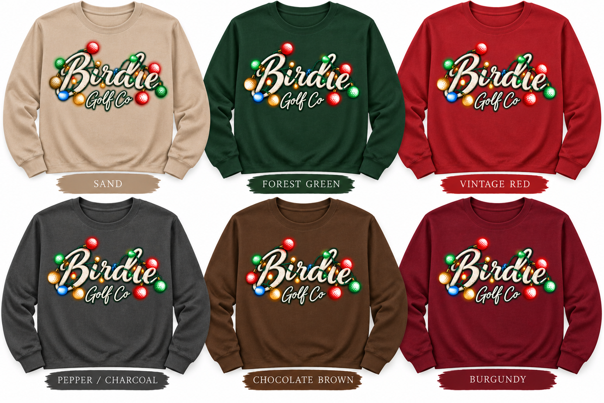 Limited Edition Birdie Golf CO Christmas Long Sleeve T-shirt