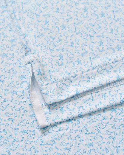 Johnnie-O Performance Jersey Polo - Beach Break